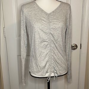 ART CLASS Girls V-Neck ribknit long-sleeve top XXL